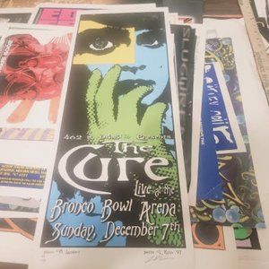 LINDSEY KUHN THE CURE POSTER SIGNED BY ARTIST